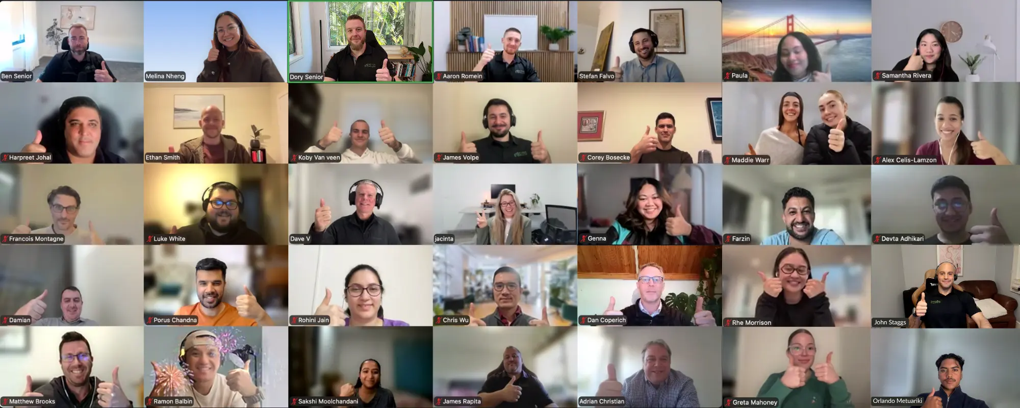 A snapshot of the national Access Wealth team working together across Australia